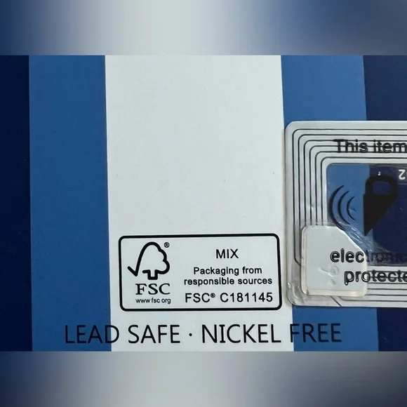 Piper. K, Gold and Brown Football Key and Bag Charm. New in packaging!!! - Picture 6 of 7